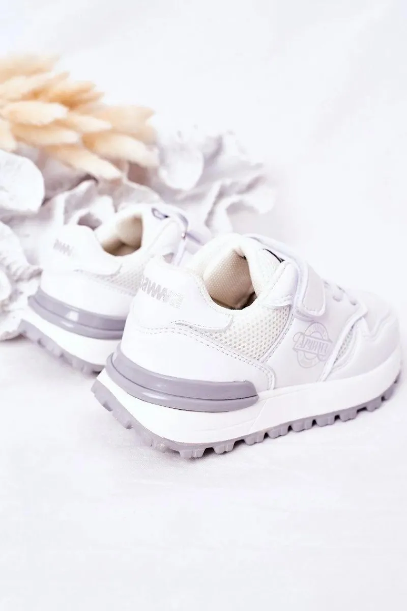 Dziecięce Sportowe Buty Sneakersy Białe Skatepark Dzieci Chłopięce|Dziewczęce