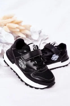 Chłopięce|Dziewczęce>Boto Dziecięce Sportowe Buty Sneakersy Czarne Skatepark