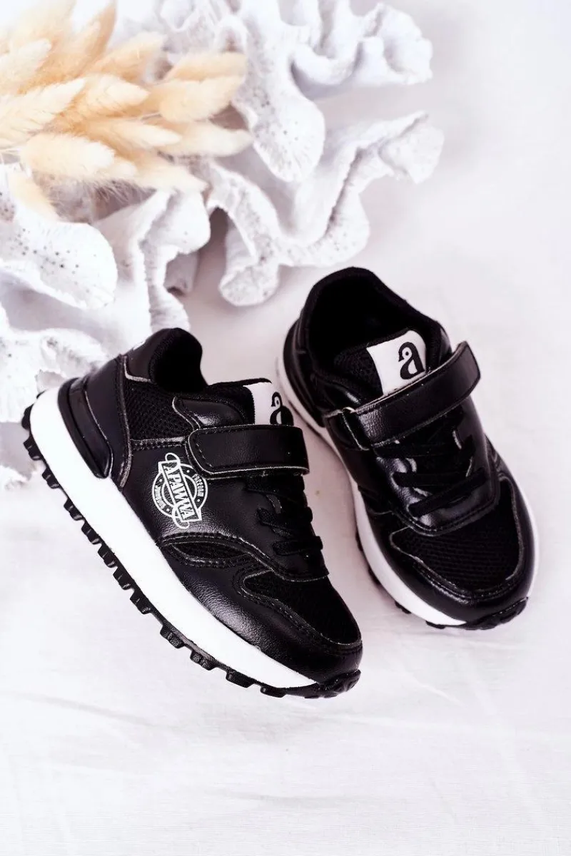 Chłopięce|Dziewczęce>Boto Dziecięce Sportowe Buty Sneakersy Czarne Skatepark