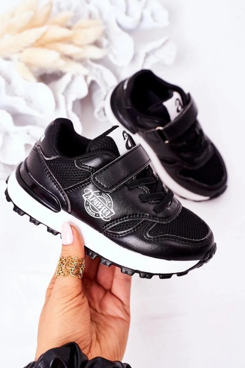 Chłopięce|Dziewczęce>Boto Dziecięce Sportowe Buty Sneakersy Czarne Skatepark