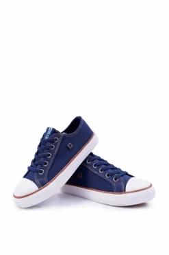 Sale Big Star Shoes Dziecięce Trampki Big Star Granatowe DD374086