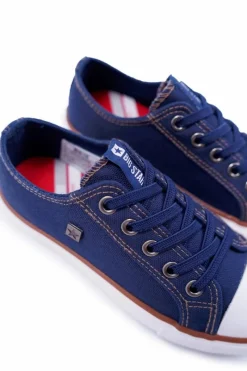 Sale Big Star Shoes Dziecięce Trampki Big Star Granatowe DD374086