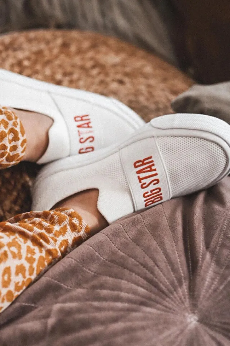 Chłopięce|Dziewczęce>Big Star Shoes Dziecięce Trampki BIG STAR JJ374029 Białe