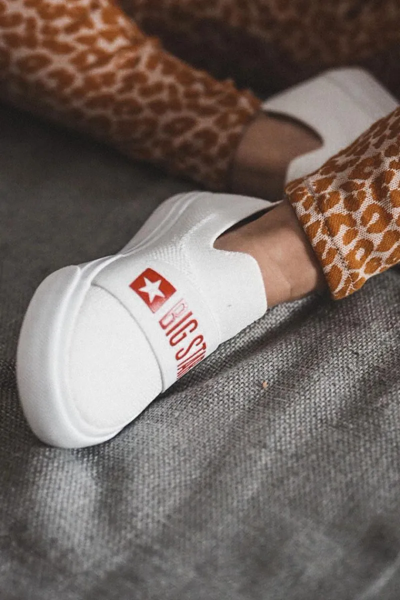 Chłopięce|Dziewczęce>Big Star Shoes Dziecięce Trampki BIG STAR JJ374029 Białe