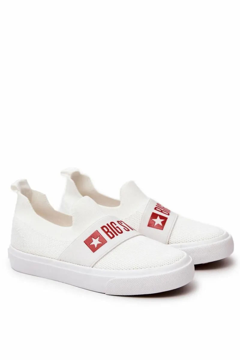 Chłopięce|Dziewczęce>Big Star Shoes Dziecięce Trampki BIG STAR JJ374029 Białe