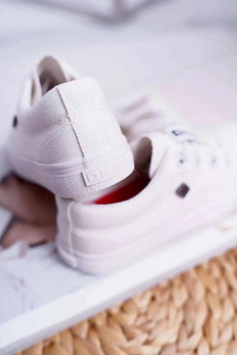 Chłopięce|Dziewczęce>Big Star Shoes Dziecięce Trampki Big Star DD374074 Białe