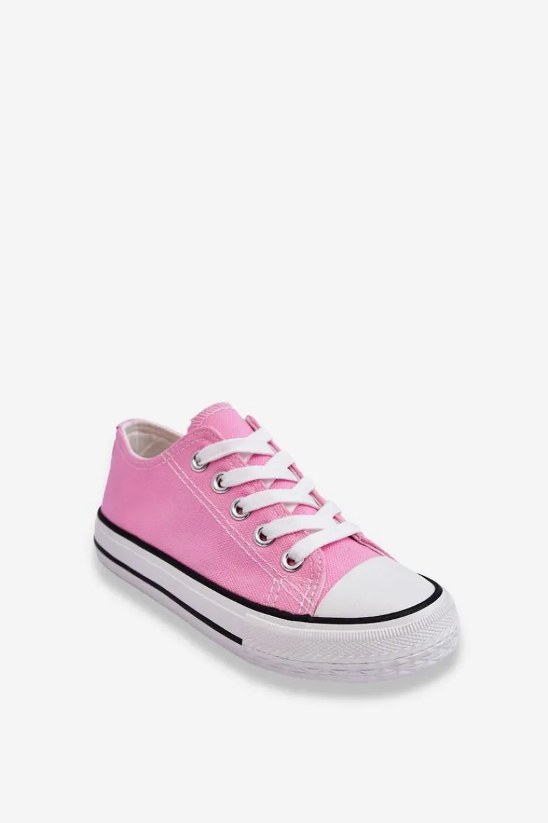 New Dziecięce Trampki Klasyczne Różowe Filemon Dzieci Dziewczęce|Back To School