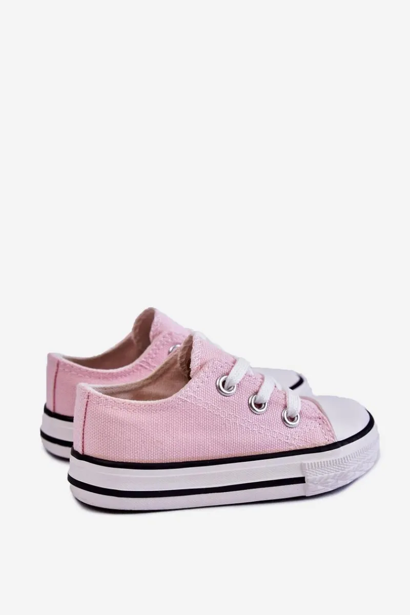 Dziewczęce>Boto Dziecięce Trampki Klasyczne Jasnoróżowe Filemon