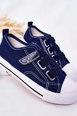 Clearance Evento Dziecięce Trampki Na Rzep Granatowe Avengers