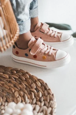 Hot Big Star Shoes Dziecięce Trampki Na Rzep BIG STAR JJ374054 Różowe