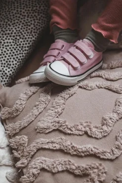 Clearance Dziecięce Trampki Na Rzepy Różowe Bernie Dzieci Chłopięce|Dziewczęce