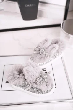 Sale Dziecięce Trampki Ocieplane Szare Mumi Dzieci Dziewczęce