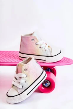 Best Dziecięce Trampki Wysokie Multikolor Blanka Dzieci Dziewczęce|Back To School