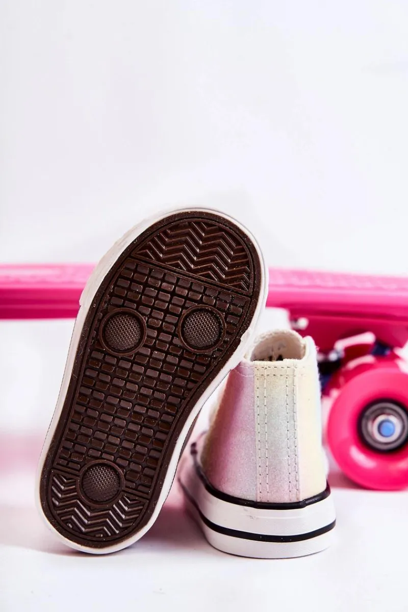 Best Dziecięce Trampki Wysokie Multikolor Blanka Dzieci Dziewczęce|Back To School