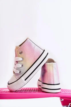 Best Dziecięce Trampki Wysokie Multikolor Blanka Dzieci Dziewczęce|Back To School