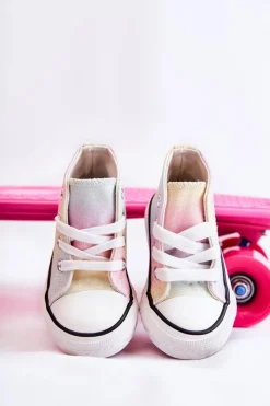 Best Dziecięce Trampki Wysokie Multikolor Blanka Dzieci Dziewczęce|Back To School