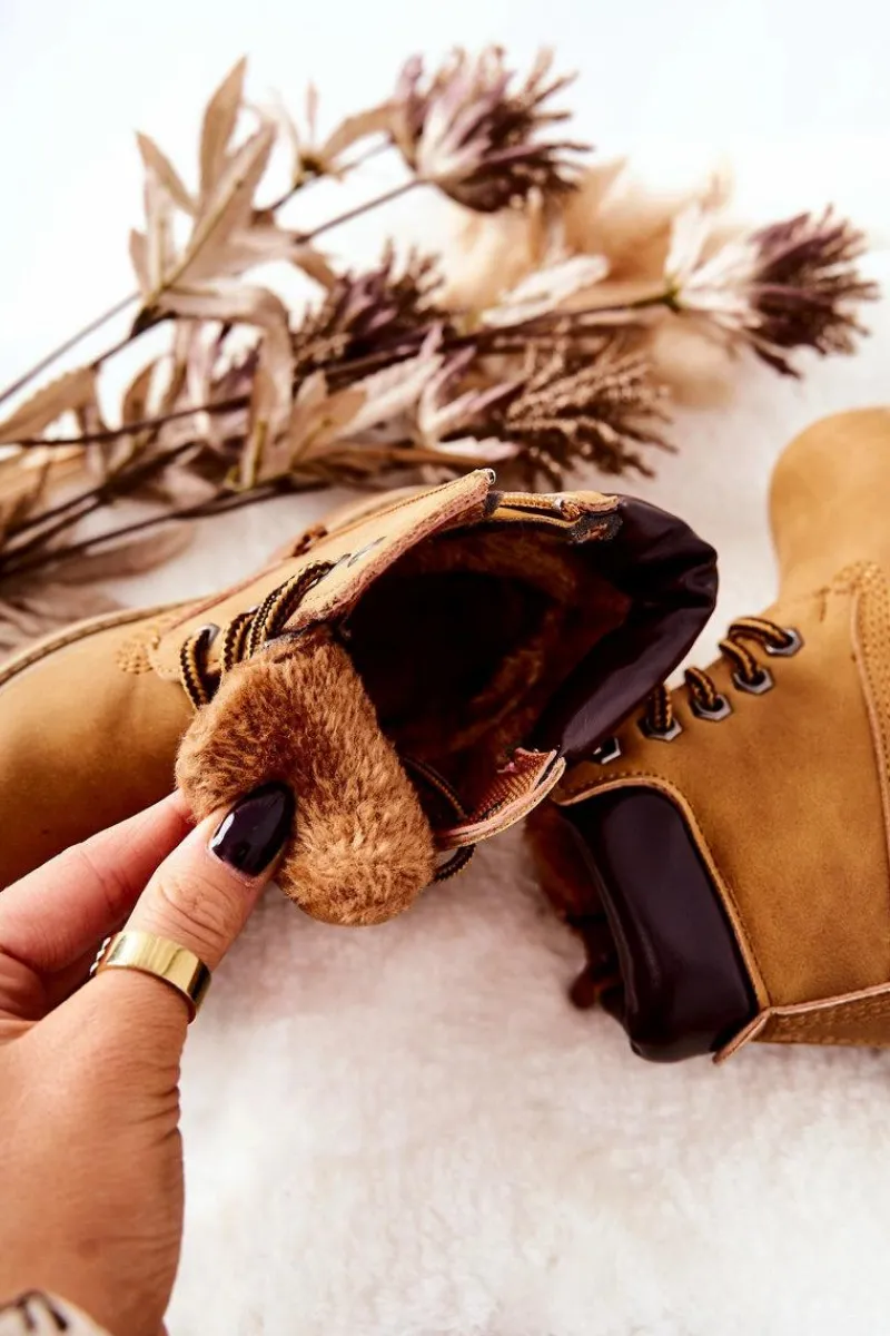 Discount Dziecięce Trapery Botki Camel Milos Dzieci Chłopięce|Dziewczęce