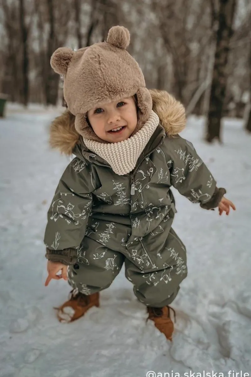 Best Boto Dziecięce Trapery Botki z Suwakiem Camel Dexter