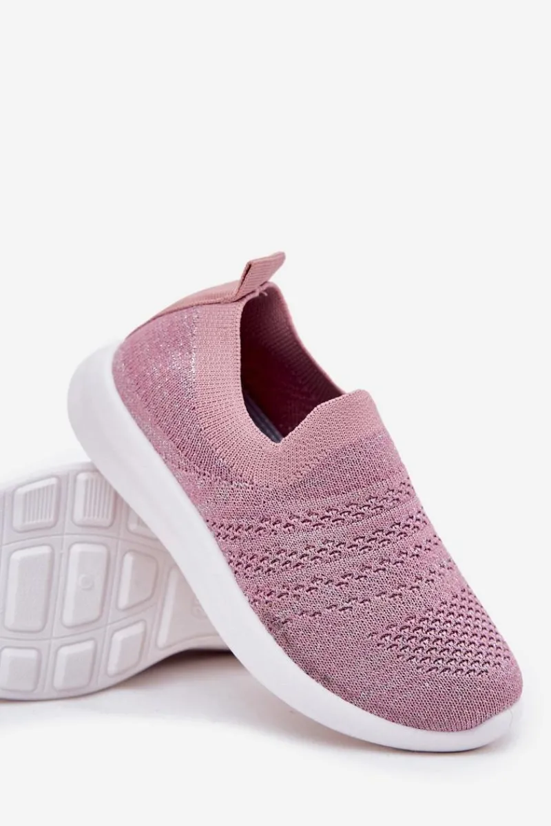 Dziewczęce|Back To School>Boto Dziecięce Wsuwane Buty Sportowe Różowe Grinala