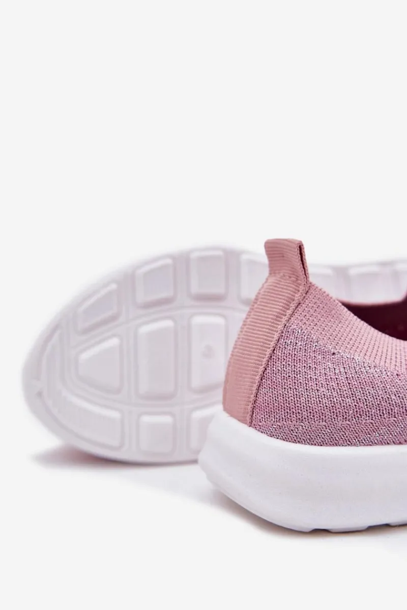 Dziewczęce|Back To School>Boto Dziecięce Wsuwane Buty Sportowe Różowe Grinala