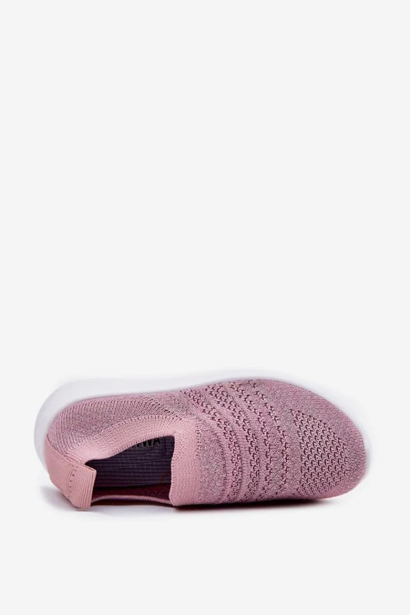 Dziewczęce|Back To School>Boto Dziecięce Wsuwane Buty Sportowe Różowe Grinala