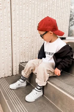 Clearance Big Star Shoes Dziecięce Wsuwane Trampki Big Star JJ374391 Białe