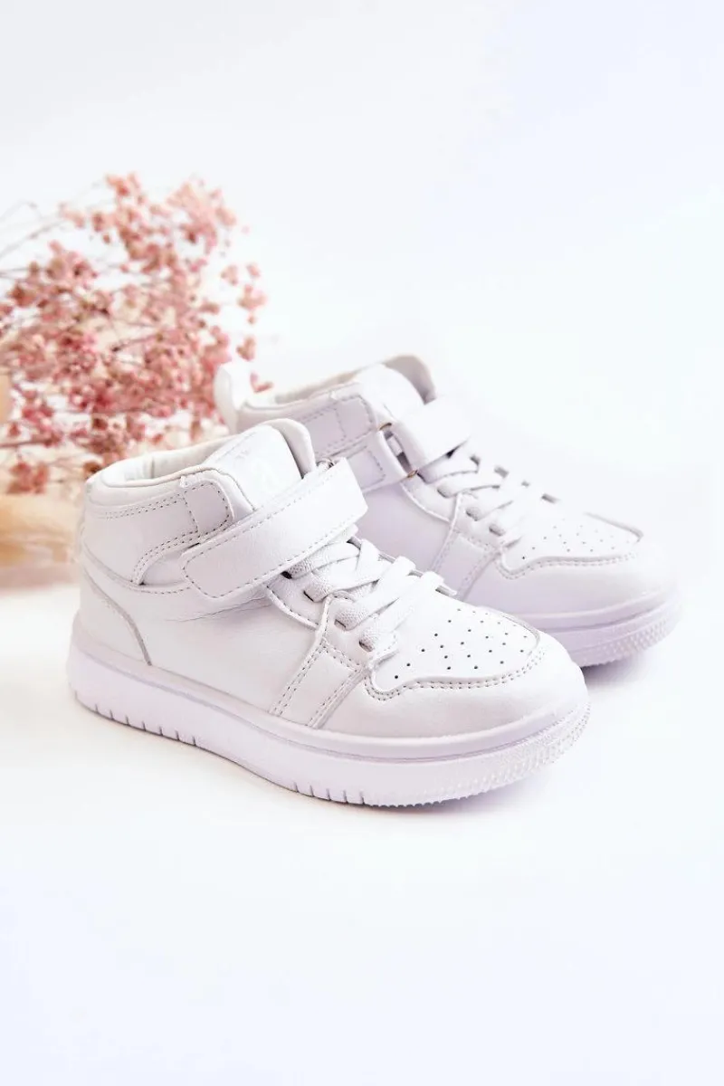 Online Dziecięce Wysokie Buty Sportowe Białe Berty Dzieci Chłopięce