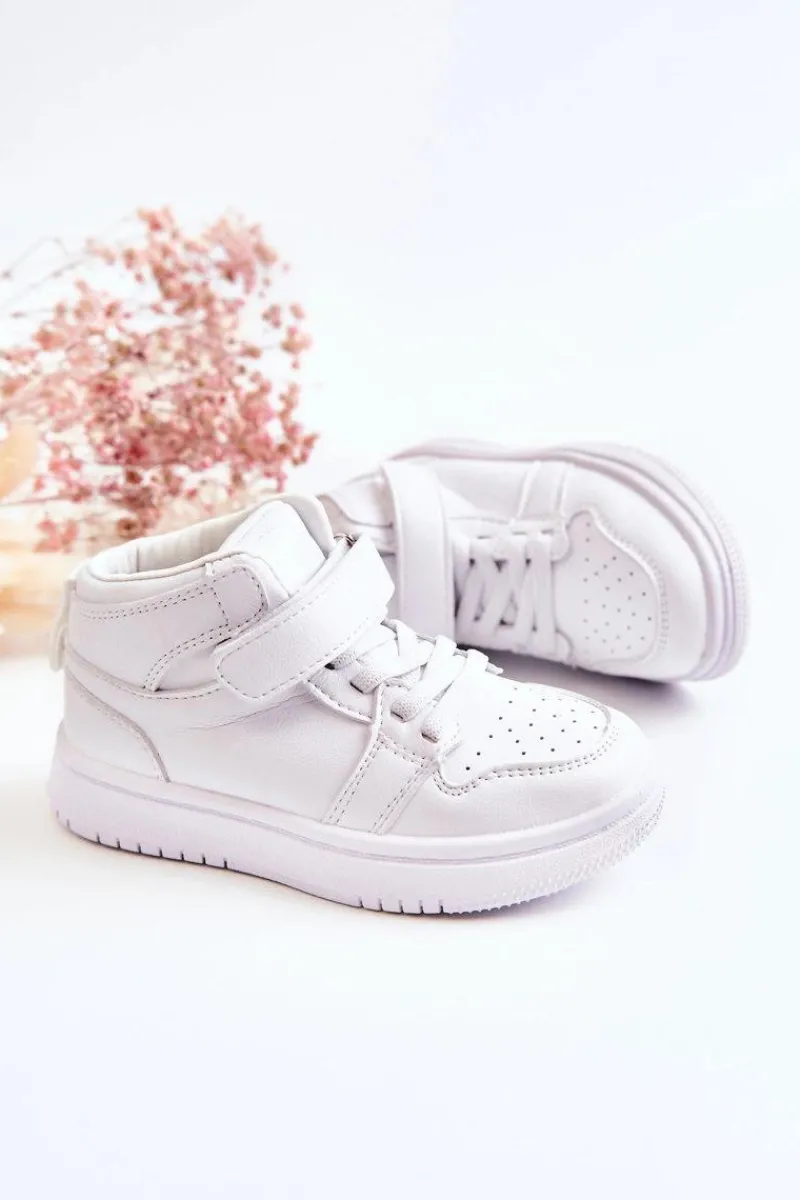 Online Dziecięce Wysokie Buty Sportowe Białe Berty Dzieci Chłopięce