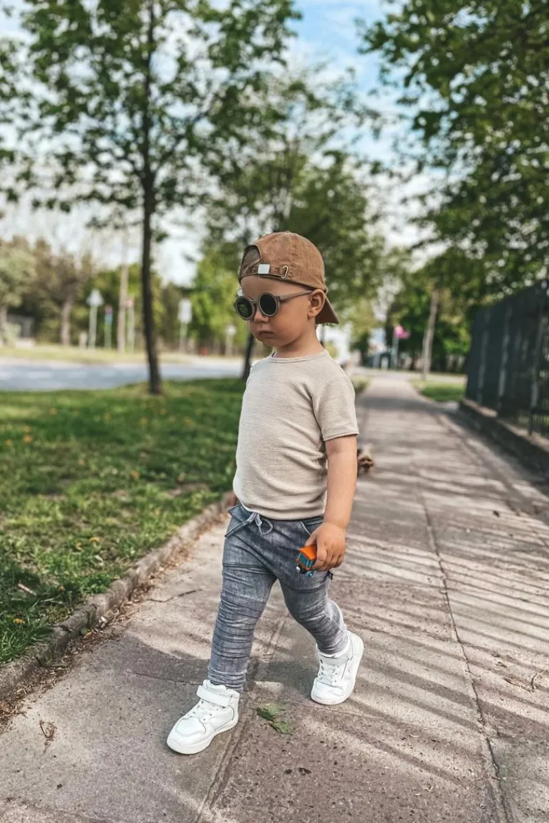 Chłopięce|Dziewczęce>Boto Dziecięce Wysokie Buty Sportowe Białe Bartnie