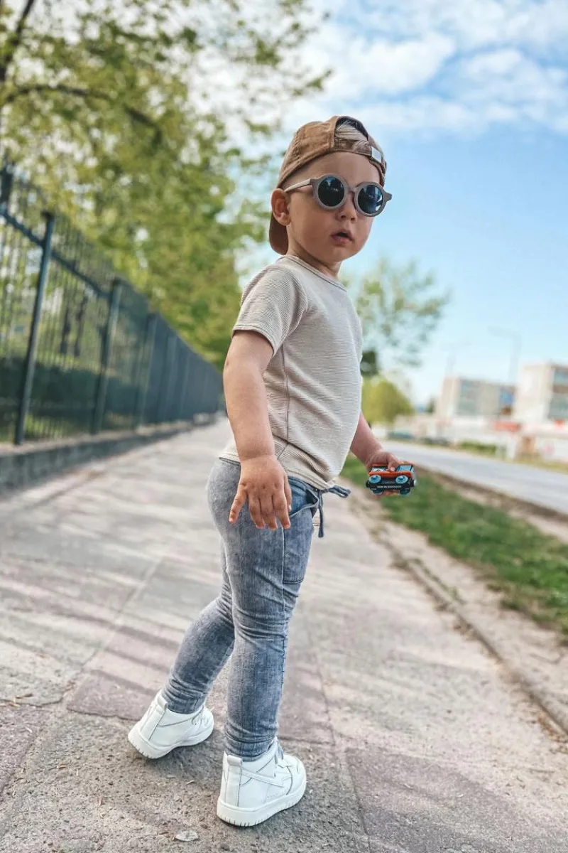 Chłopięce|Dziewczęce>Boto Dziecięce Wysokie Buty Sportowe Białe Bartnie