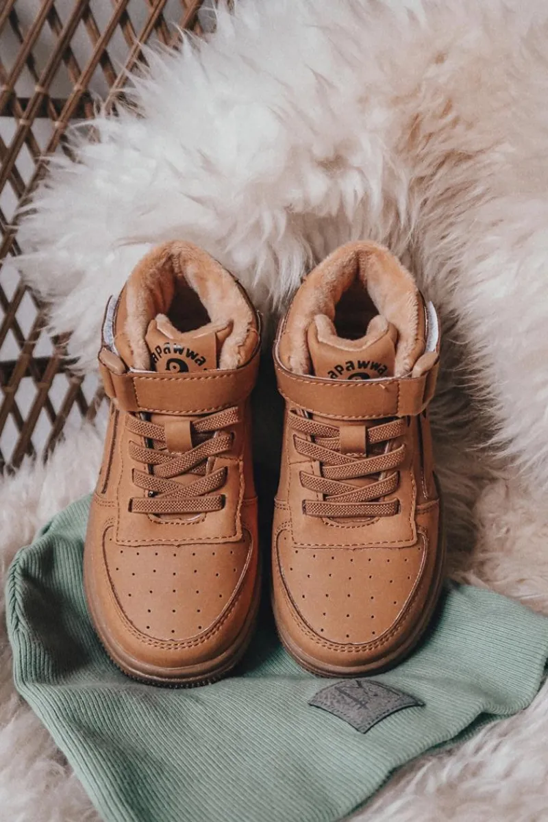 Chłopięce>Boto Dziecięce Wysokie Ocieplane Buty Sportowe Camel Clafi