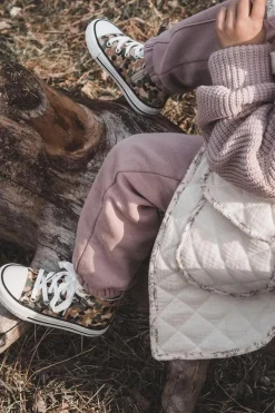 Sale Dziecięce Wysokie Trampki Na Suwak Beżowo-Zielone Filemon Dzieci Chłopięce|Dziewczęce