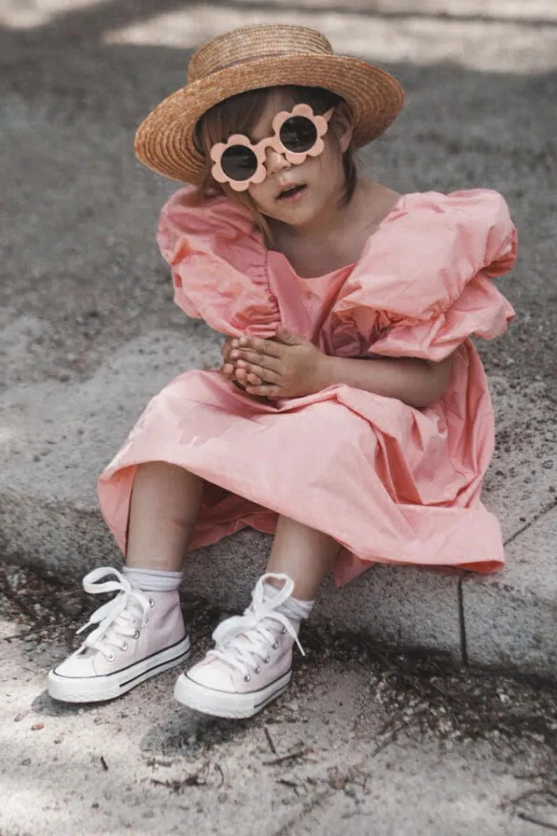 Chłopięce|Dziewczęce>Boto Dziecięce Wysokie Trampki Jasnoróżowe Filemon