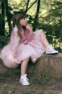 Chłopięce|Dziewczęce>Boto Dziecięce Wysokie Trampki Różowe Filemon