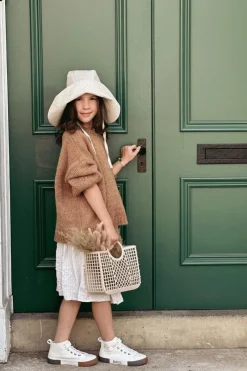 Clearance Big Star Shoes Dziecięce Wysokie Trampki BIG STAR KK374015 Białe