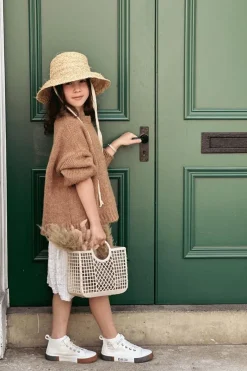 Clearance Big Star Shoes Dziecięce Wysokie Trampki BIG STAR KK374015 Białe