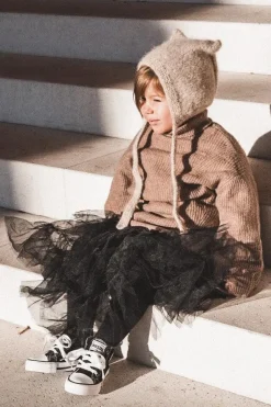 Discount Dziecięce Wysokie Trampki Z Suwakiem BIG STAR HH374188 Czarne Dzieci Chłopięce|Dziewczęce