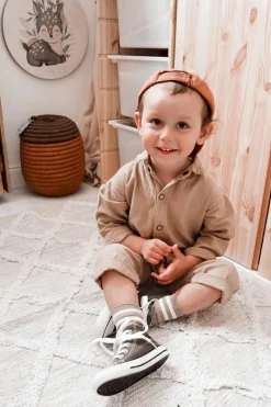 Outlet Boto Dziecięce Wysokie Trampki Khaki Filemon Zielony