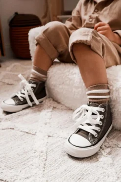 Outlet Boto Dziecięce Wysokie Trampki Khaki Filemon Zielony