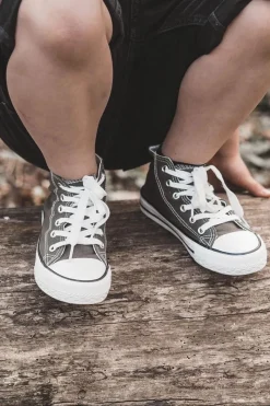 Outlet Boto Dziecięce Wysokie Trampki Khaki Filemon Zielony