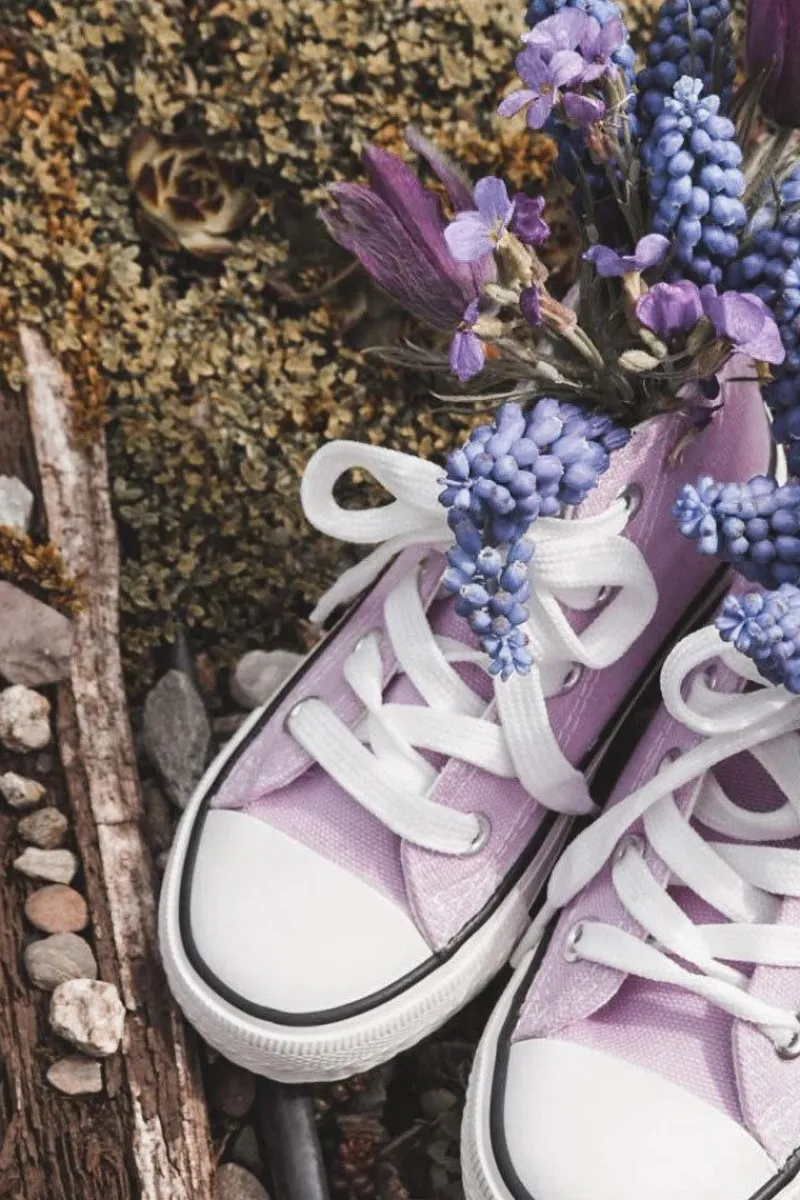 Chłopięce|Dziewczęce>Boto Dziecięce Wysokie Trampki Fioletowe Filemon