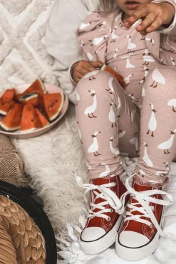 Boto Dziecięce Wysokie Trampki Czerwone Filemon