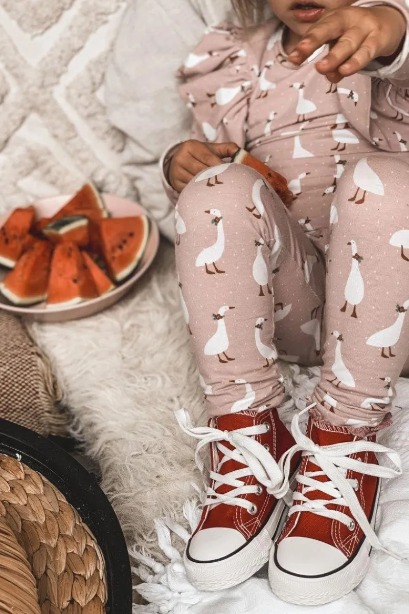 Boto Dziecięce Wysokie Trampki Czerwone Filemon