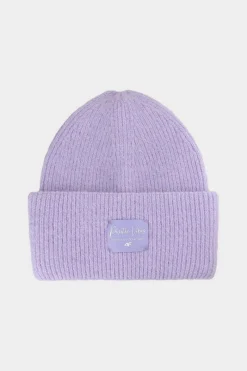 Discount 4F Dziewczęca Czapka Zimowa JWAW24ACAPF415-52S Fioletowa