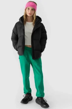 Okrycia Głowy>4F Dziewczęca Opaska JWAW24ABANF079-54S Różowa