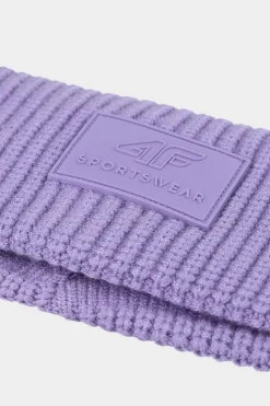 Discount Dziewczęca Opaska JWAW24ABANF079-52S Fioletowa Okrycia Głowy
