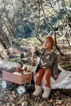 Online Boto Dziewczęce Ocieplane Śniegowce Z Kokardkami Beżowe Meriva Beżowy