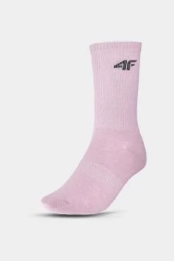 Hot Dziewczęce Skarpety Casual 4-Pack Za Kostkę JWAW24USOCF297-91S Multikolor Odzież 4F|Skarpetki