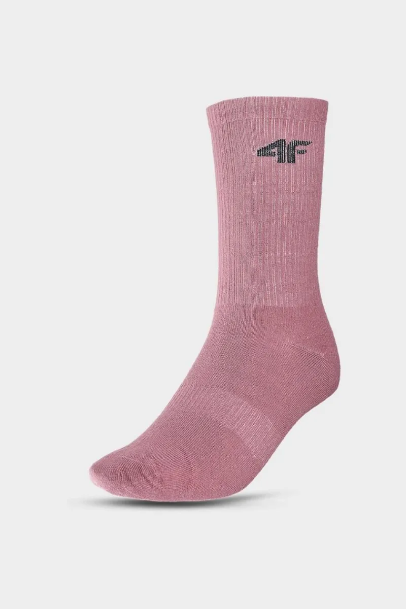 Odzież 4F|Skarpetki>4F Dziewczęce Skarpety Casual 4-Pack Za Kostkę JWAW24USOCF297-90S Multikolor