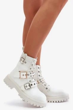 Botki Sznurowane|Czarne Botki><noscript><img width=